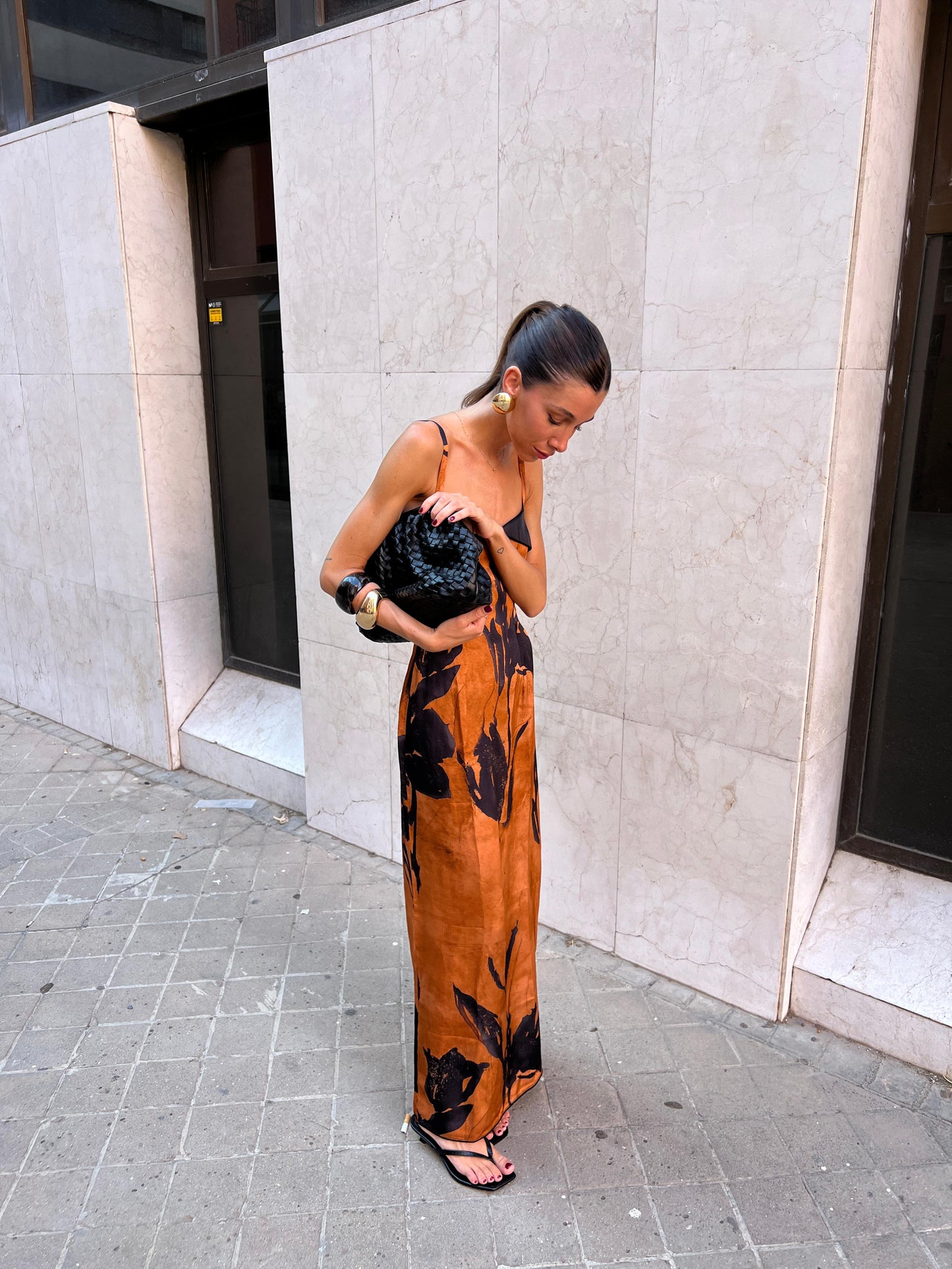 Amlul - Vestido maxi Shade - Lend the Label