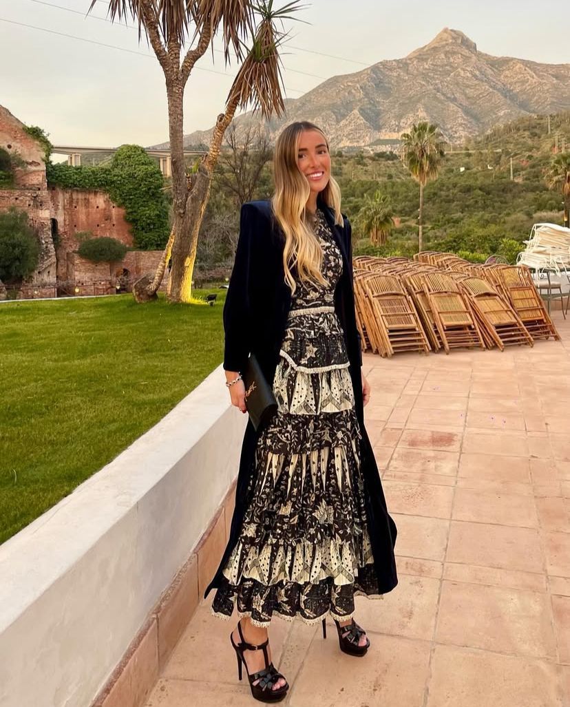 Ulla Johnson-Vestido Midi Luna