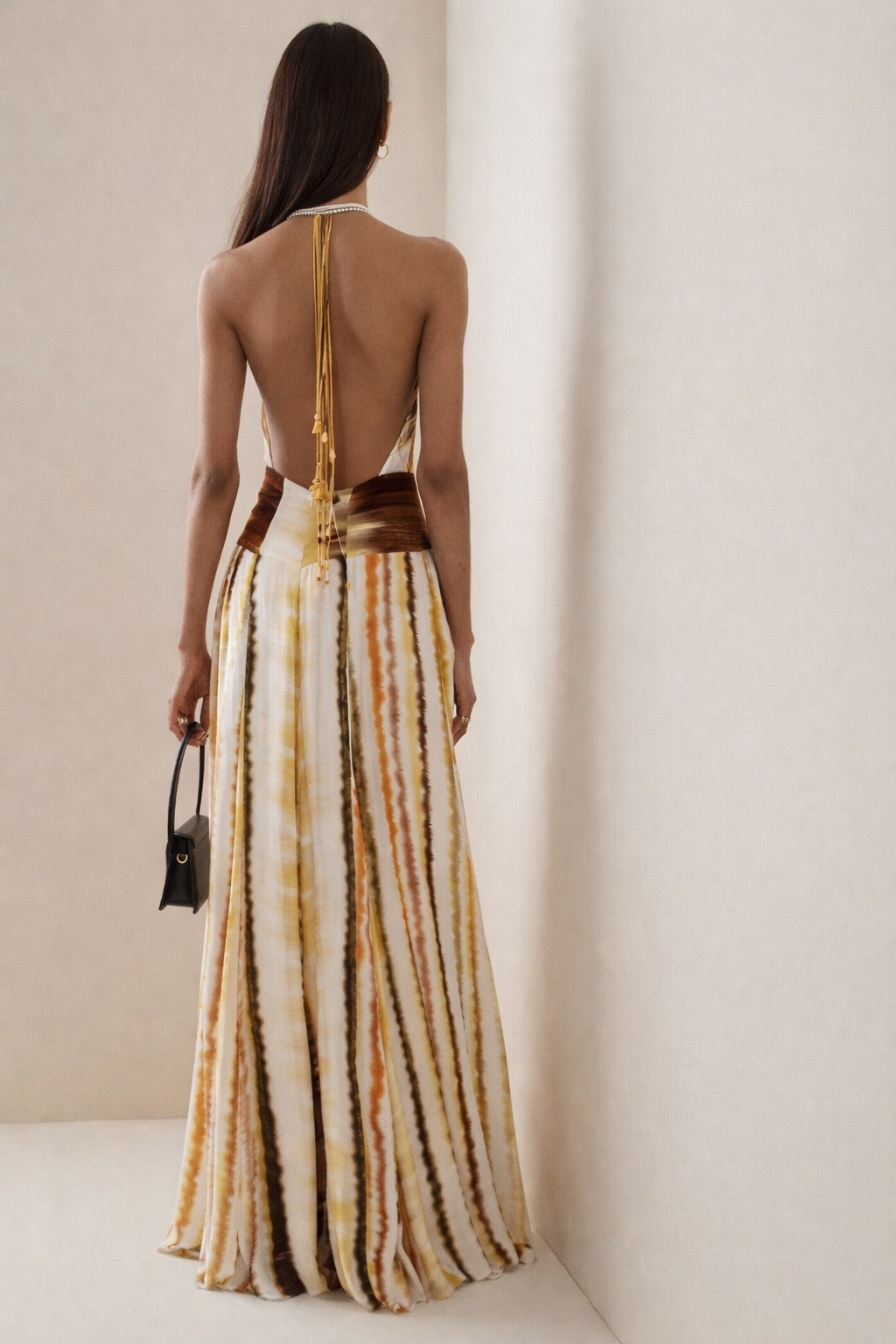 Silvia Tcherassi- Vestido Maxi Lemon