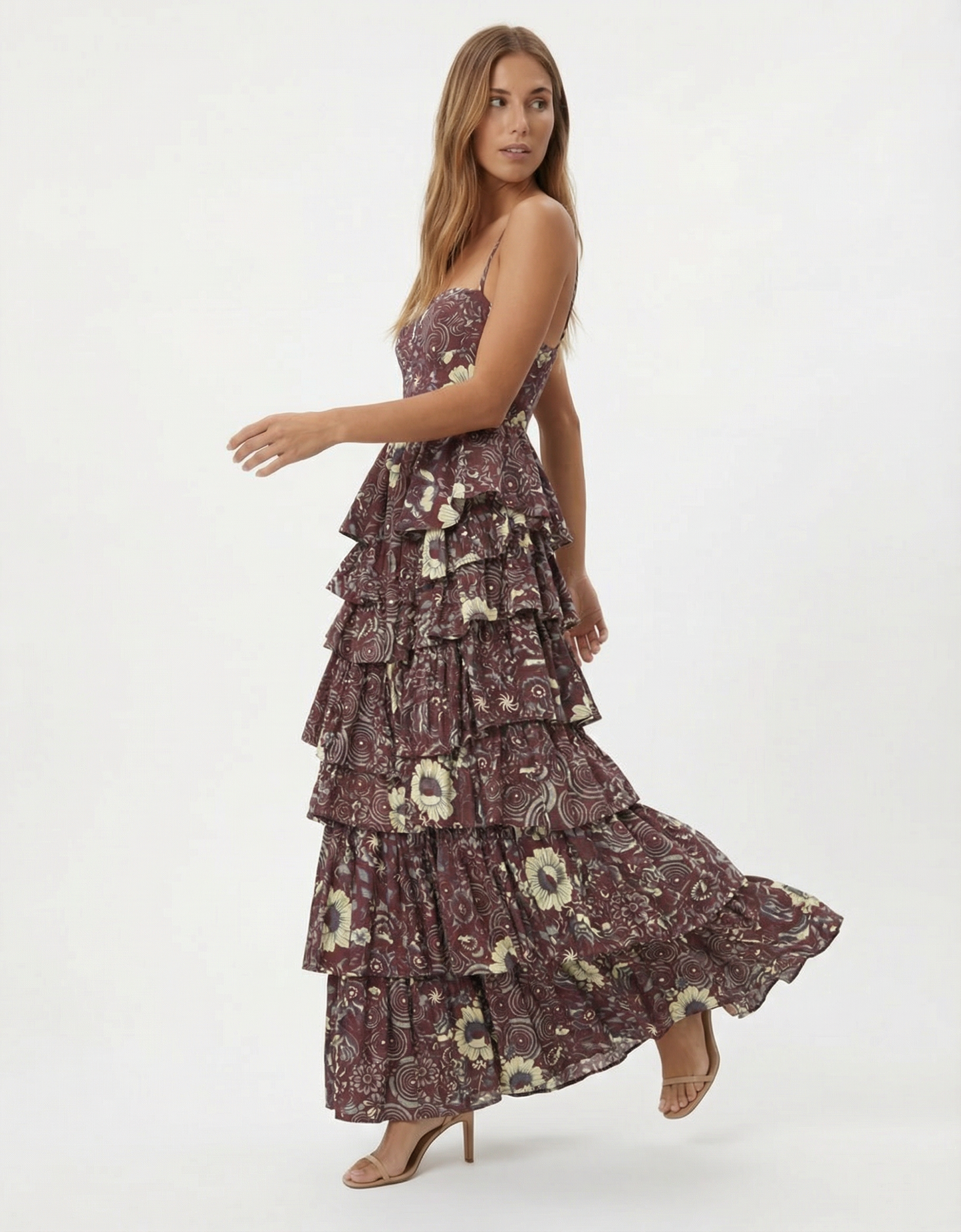 Ulla Johnson-Vestido Midi Hanz