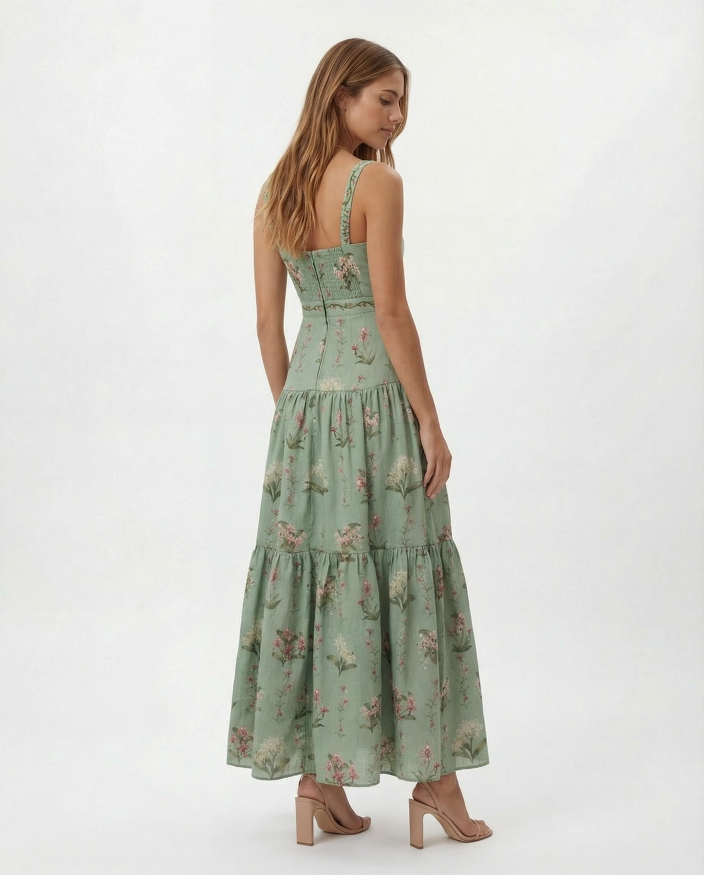 Agua by Agua Bendita - Vestido Maxi Orchid pre-loved