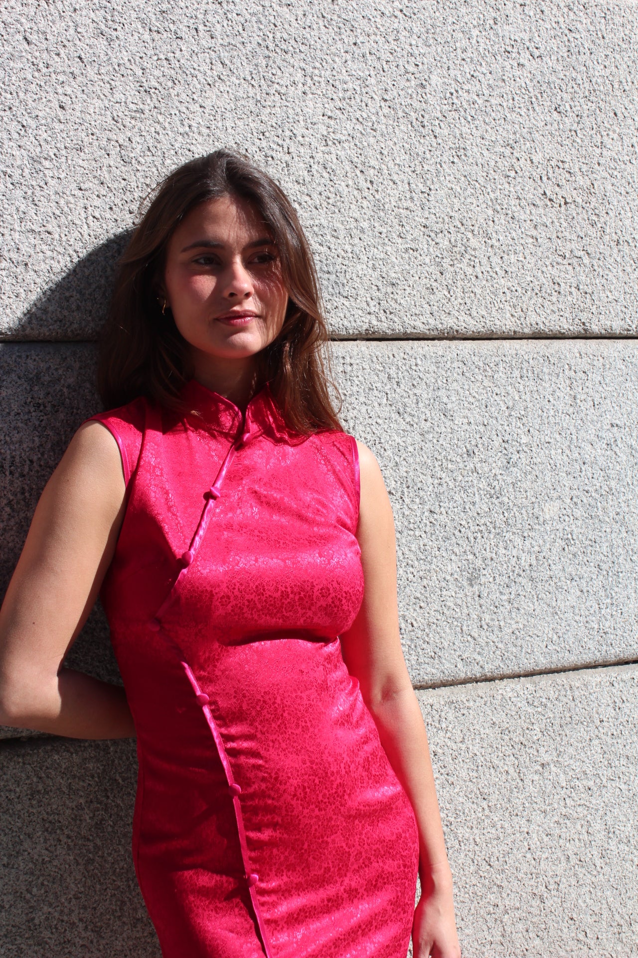 Canala Collection - Vestido Maxi Sakura Raspberry - Lend the Label