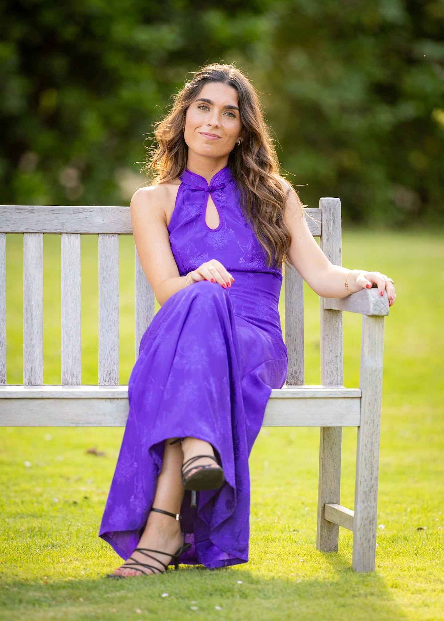 Canala Collection - Vestido Maxi Purple Rain