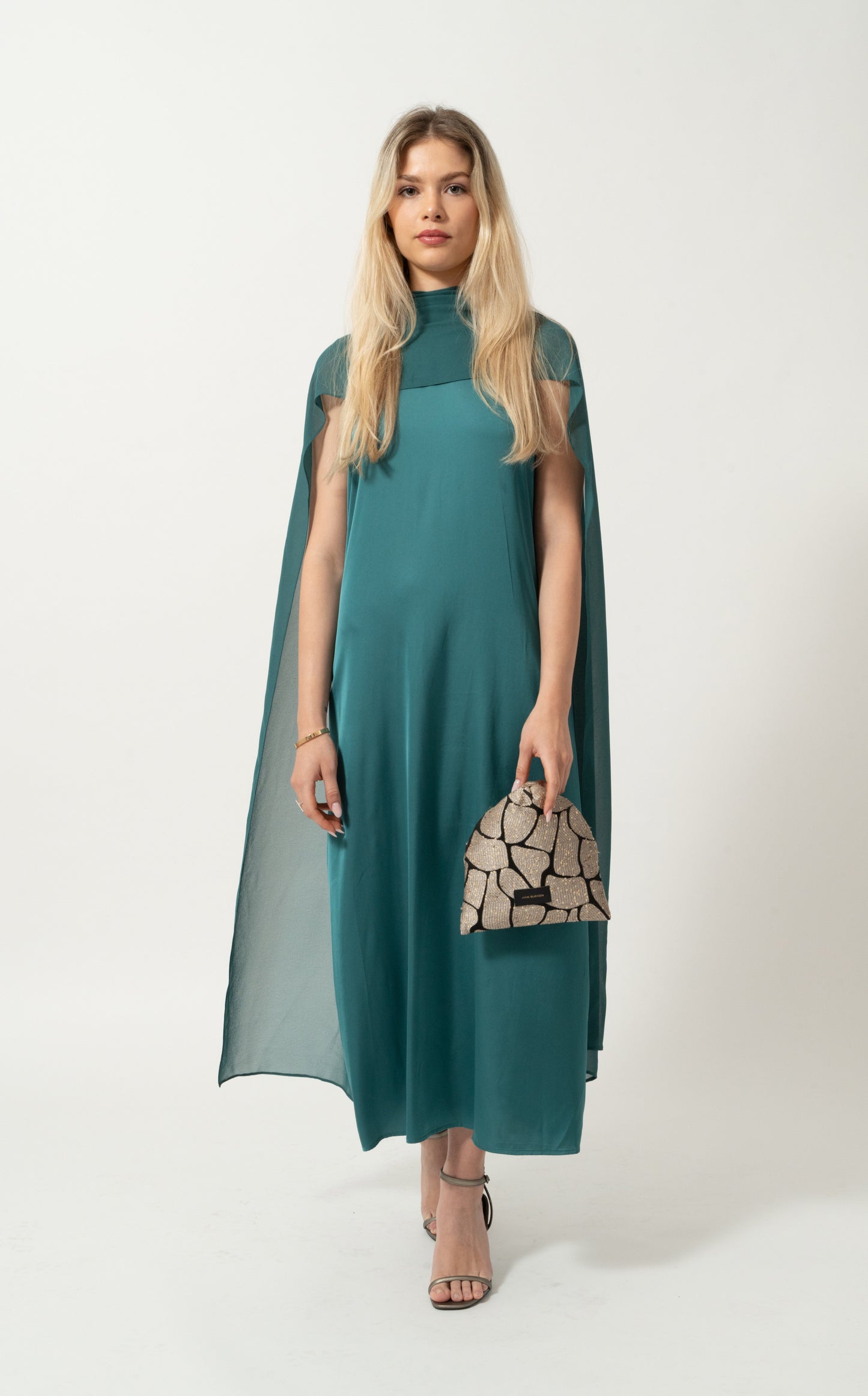 By Handel - Vestido Midi Índigo