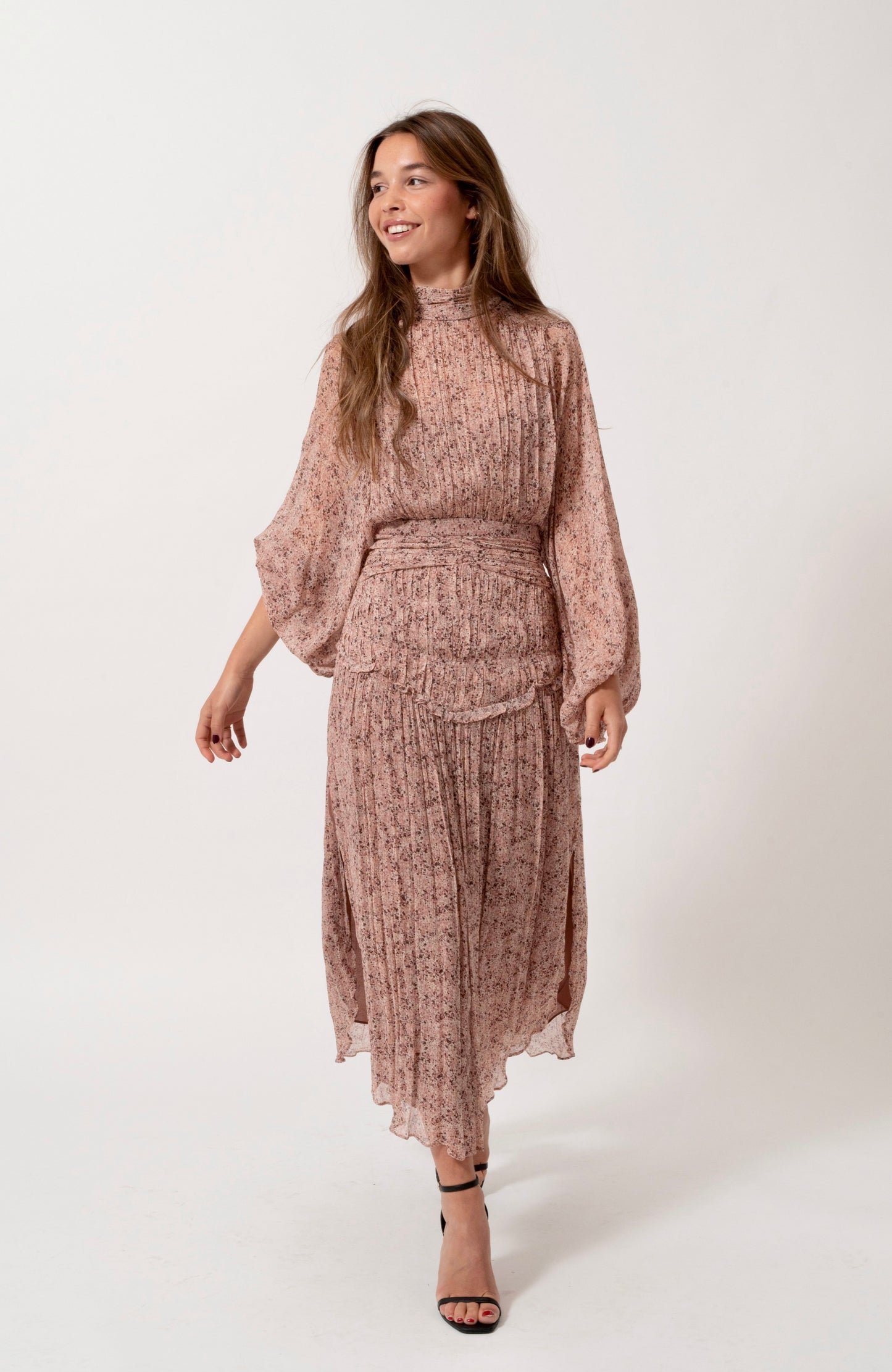 Shona Joy- Vestido Midi Spring