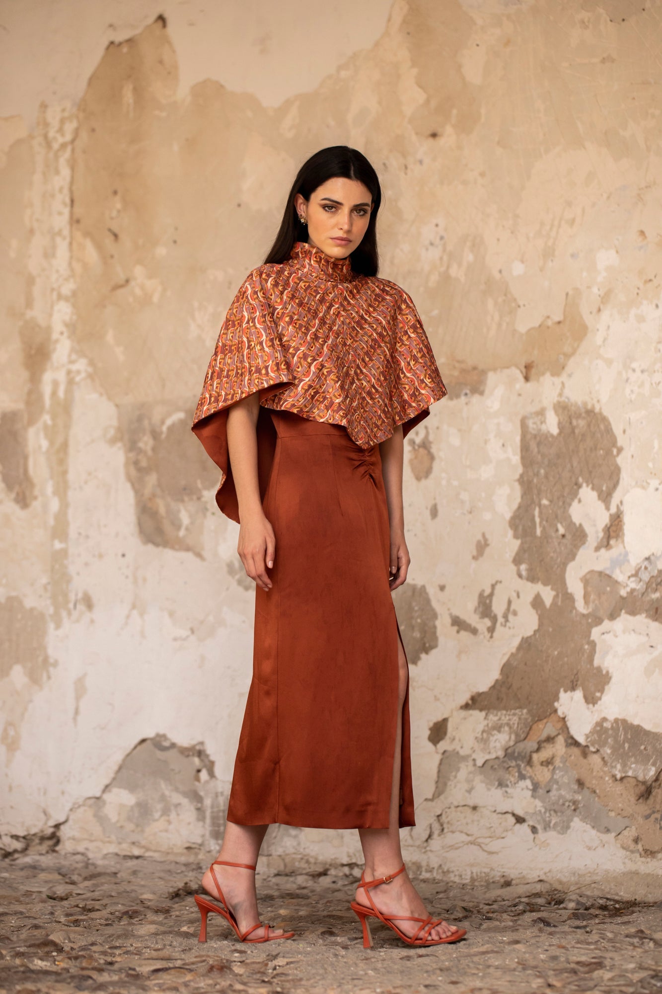 Himba Collection - Vestido Midi Kuoa caldero
