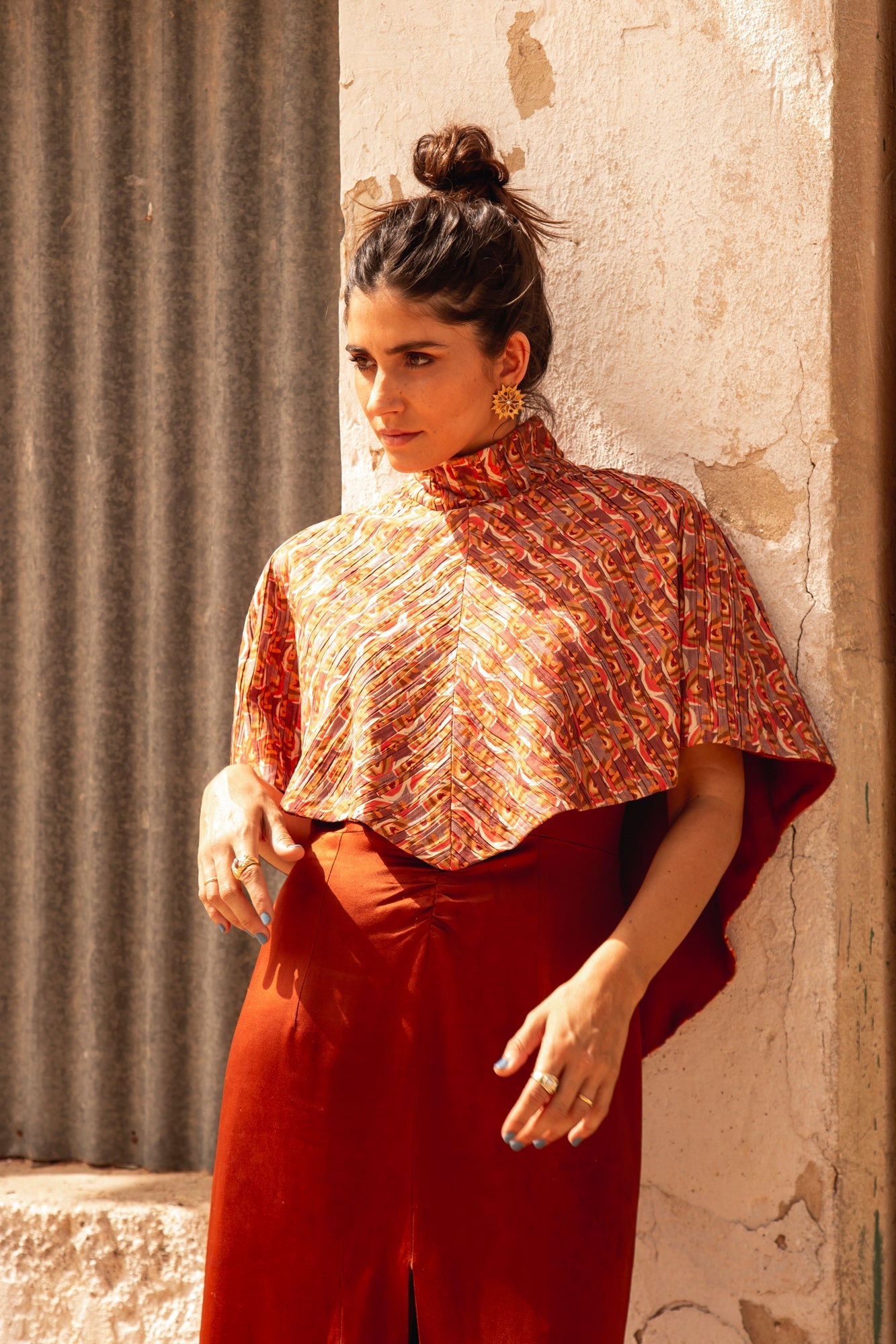 Himba Collection - Vestido Midi Kuoa caldero