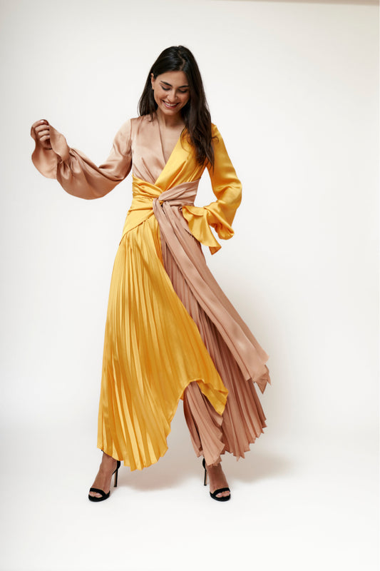 Acler - Vestido Midi Nola - Lend the Label