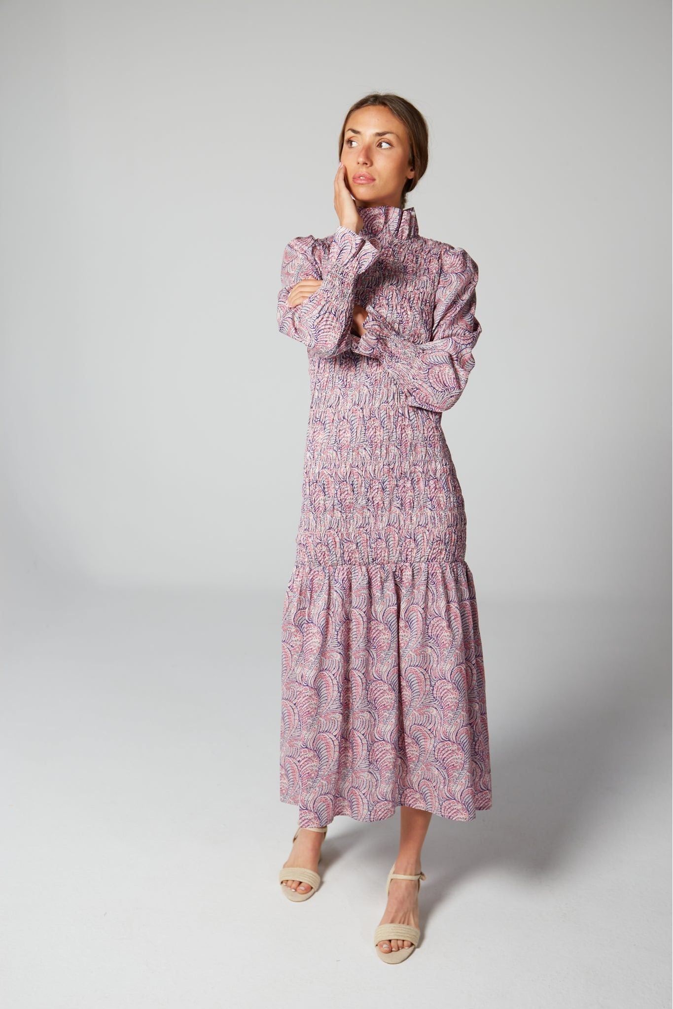 María de la Orden - Vestido Midi Fiore - Lend the Label