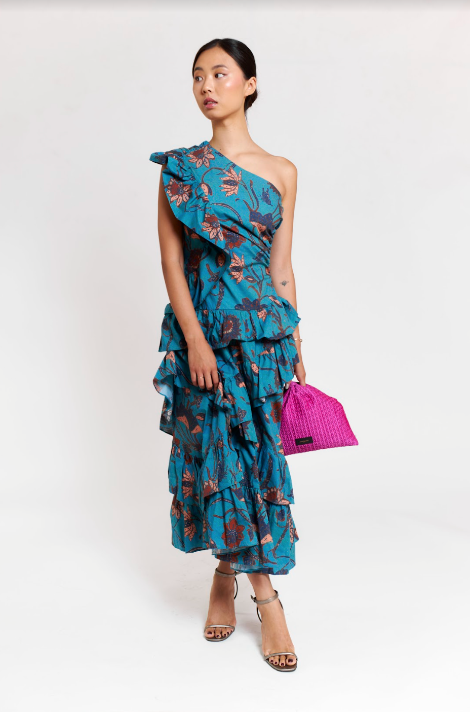Ulla Johnson-Vestido Midi Etna pre-loved - Lend the Label