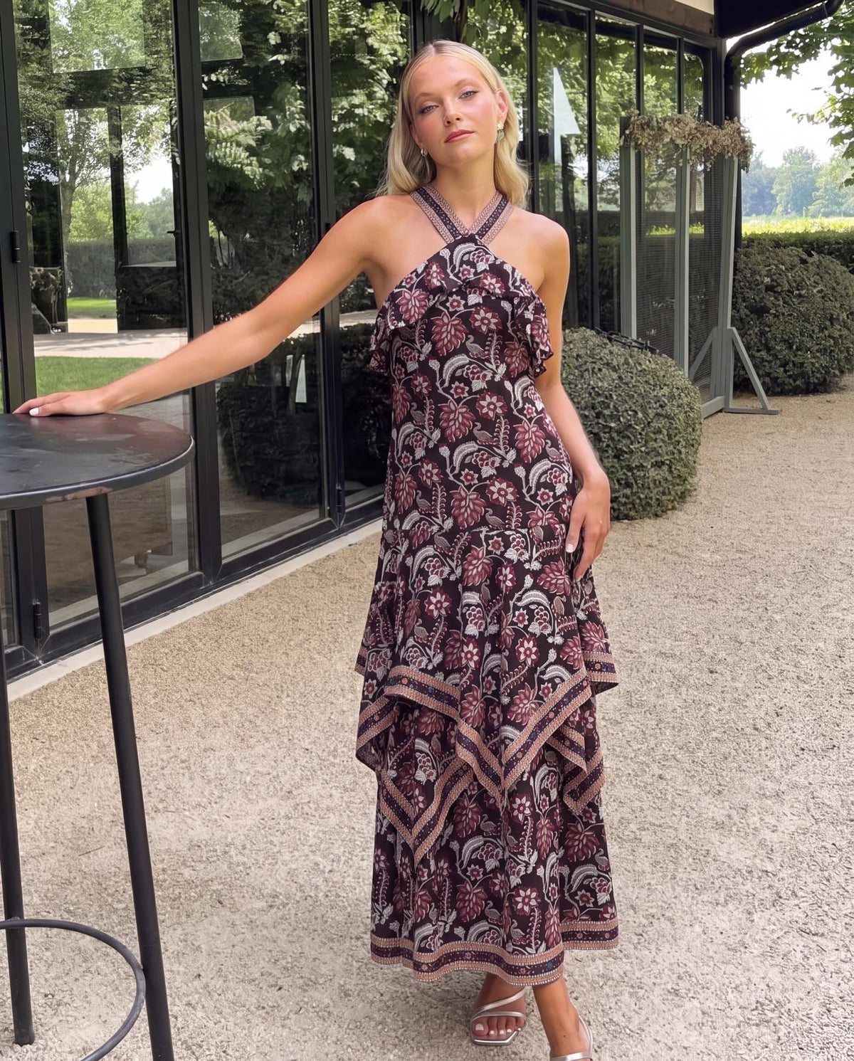 Philippa 1970  - Vestido Midi Bohemic