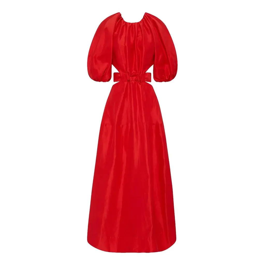 Aje- Vestido Midi Velvet Pre-loved