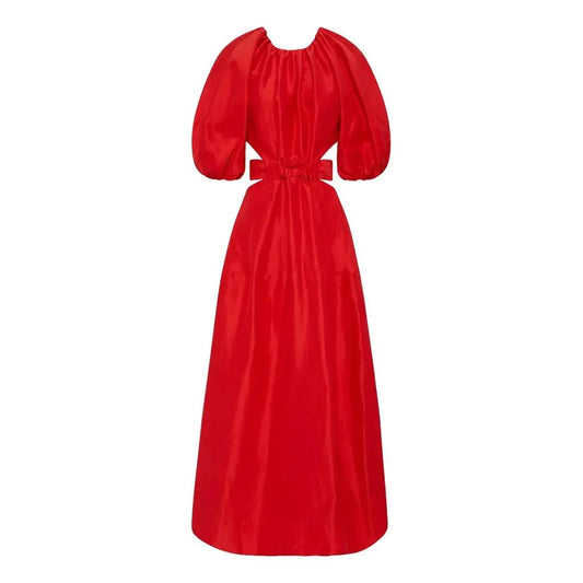 Aje- Vestido Midi Velvet Pre-loved