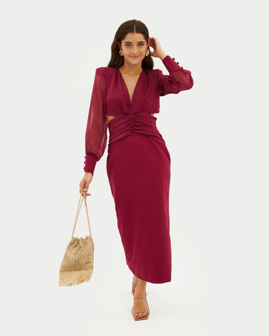 Cardie - Vestido Midi Papillon pre-loved