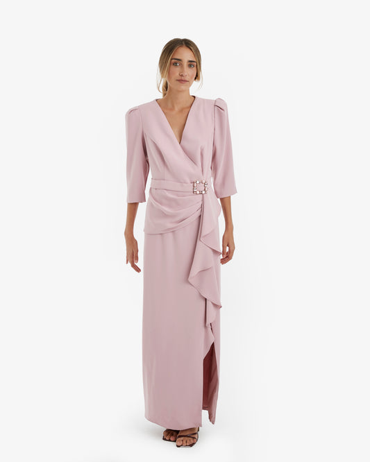Sonia Peña - Vestido Midi Pastel