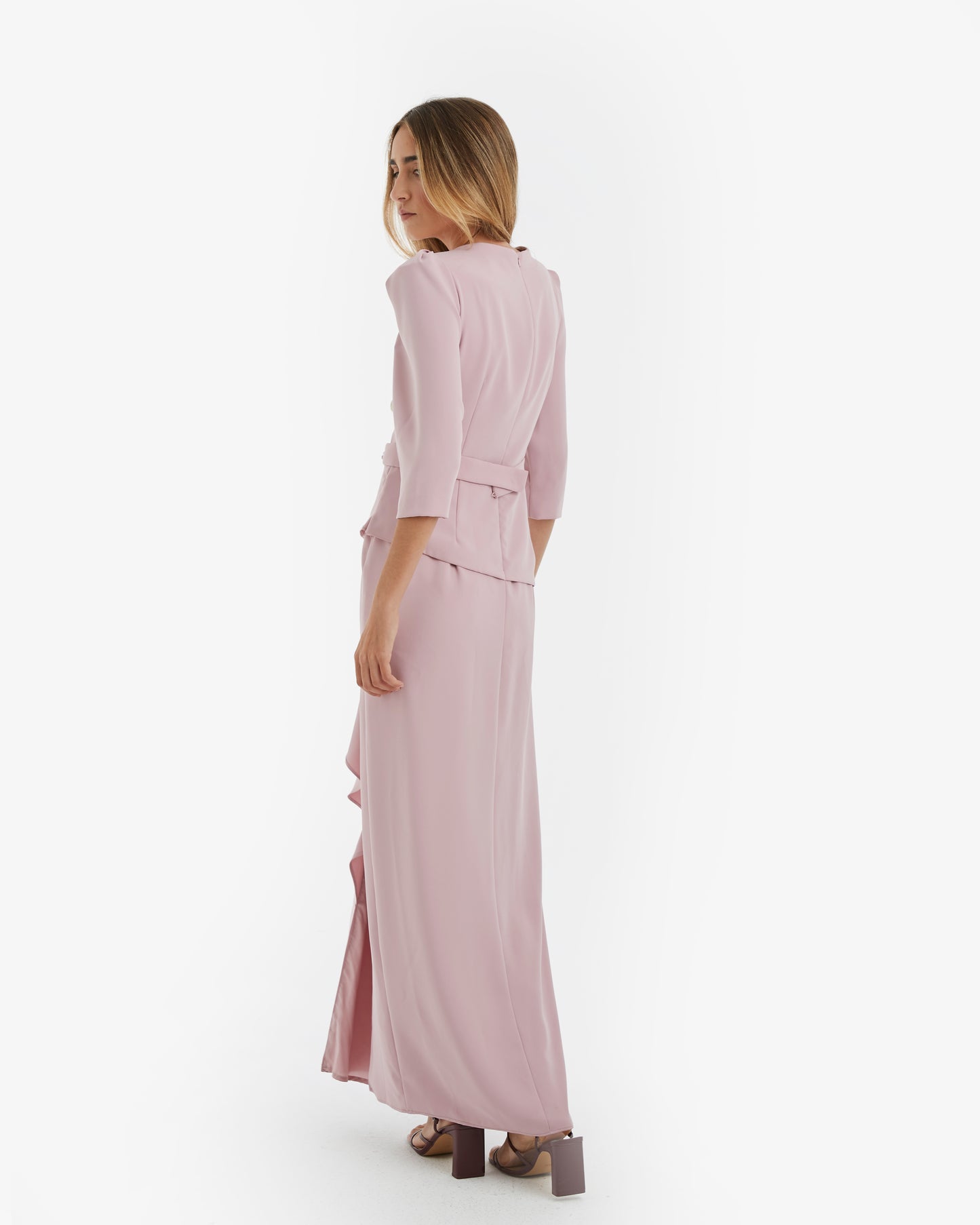 Sonia Peña - Vestido Midi Pastel