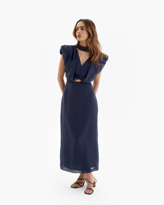Inés Martín Alcalde - Vestido Midi Sabanu pre-loved