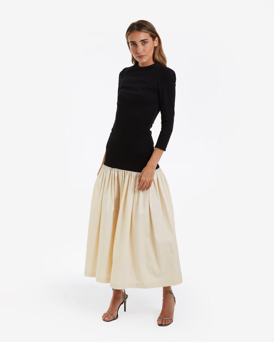 Coosy-Vestido Midi Dual
