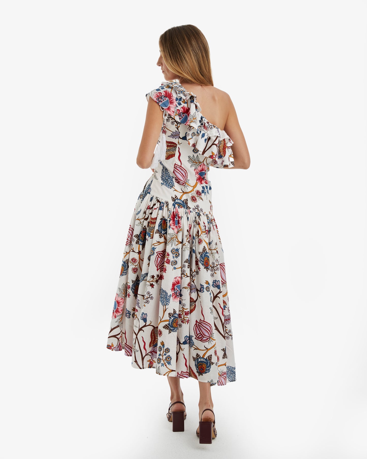 Philippa 1970  - Vestido Midi Garden