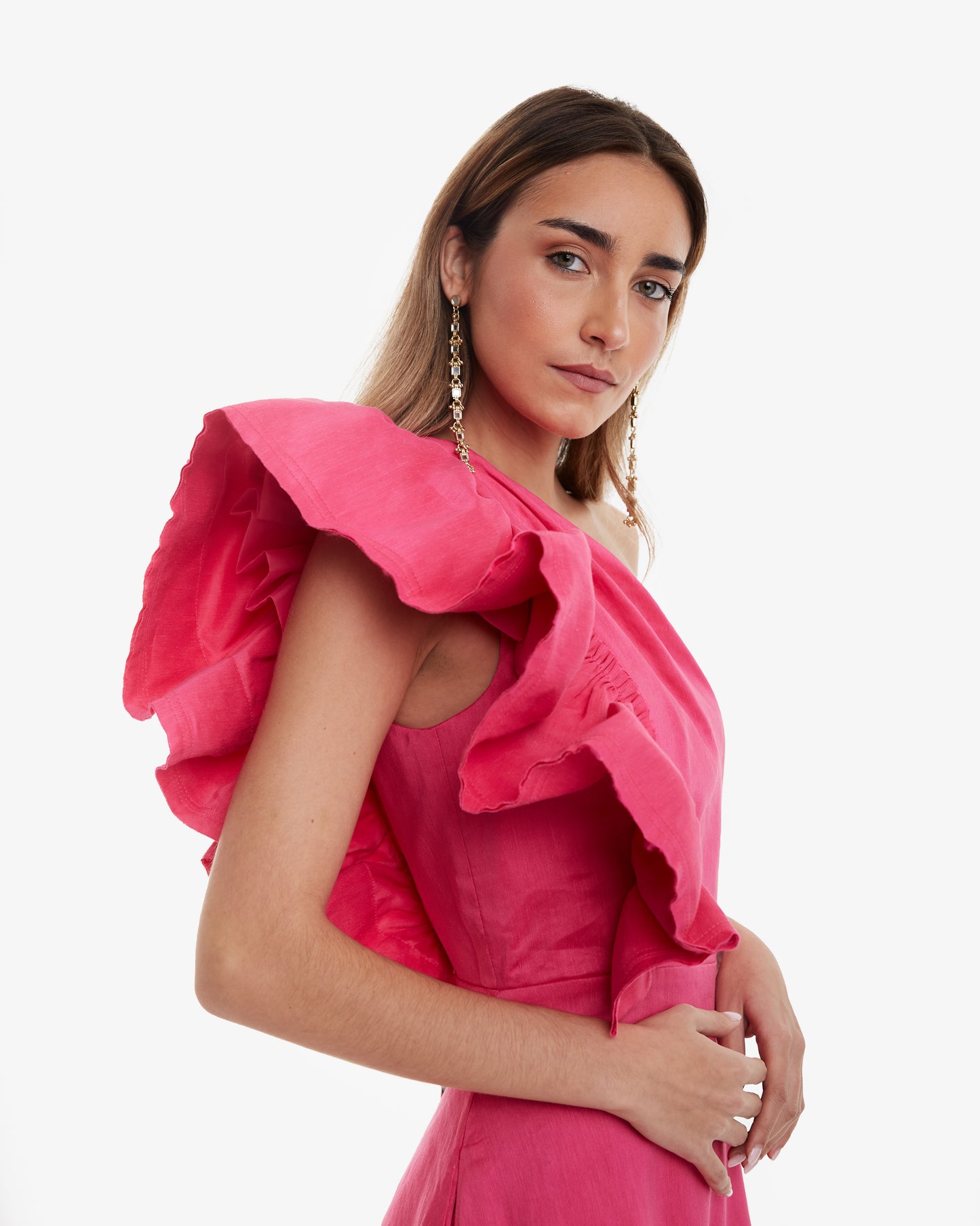 Aje - Vestido Midi Loruk