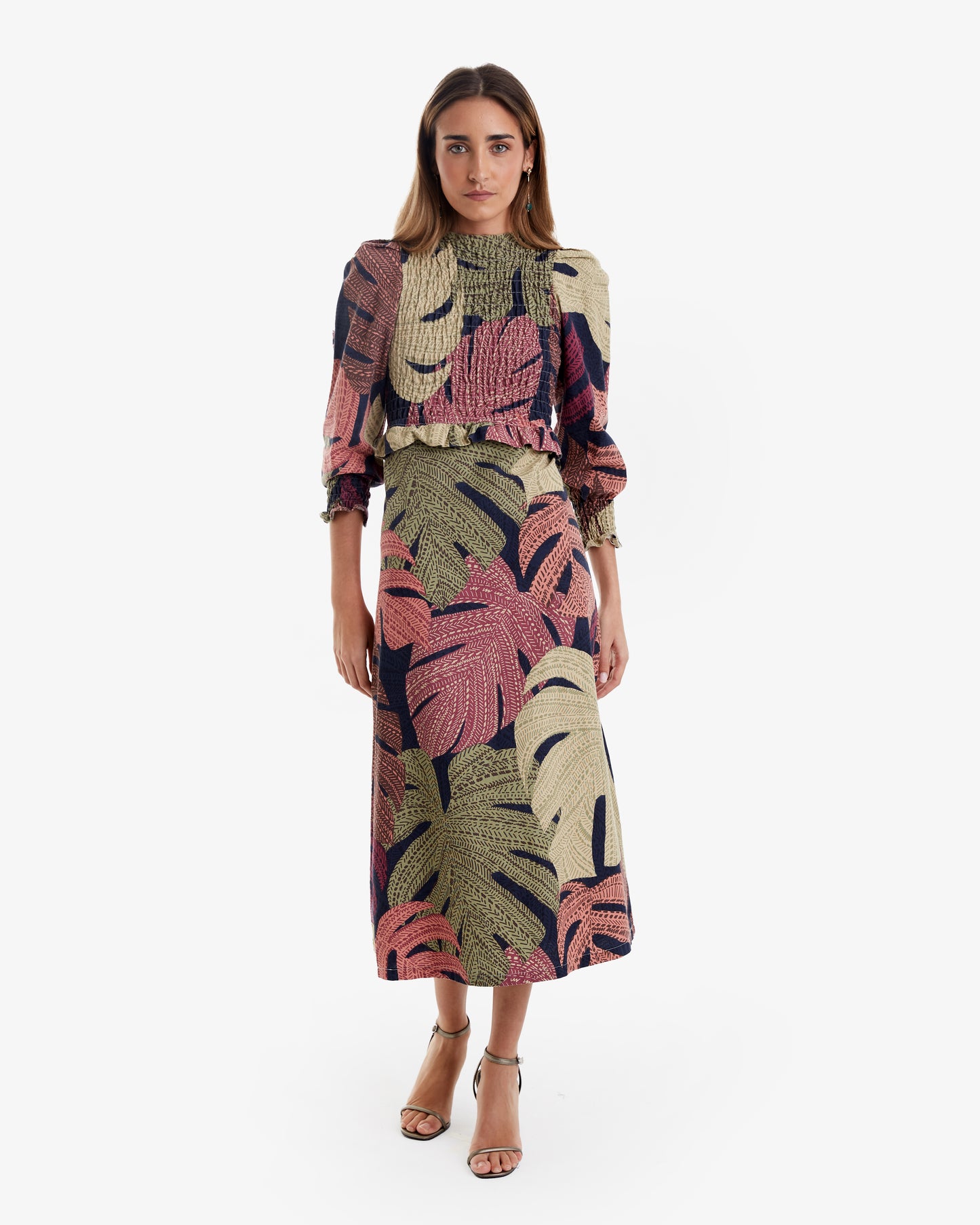 Non Signé - Vestido Midi Rabat