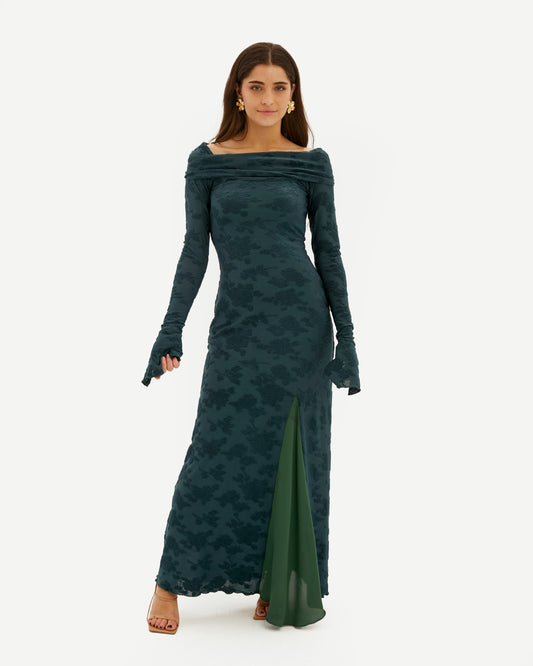 Claw The Label - Vestido Maxi Duckie pre-loved