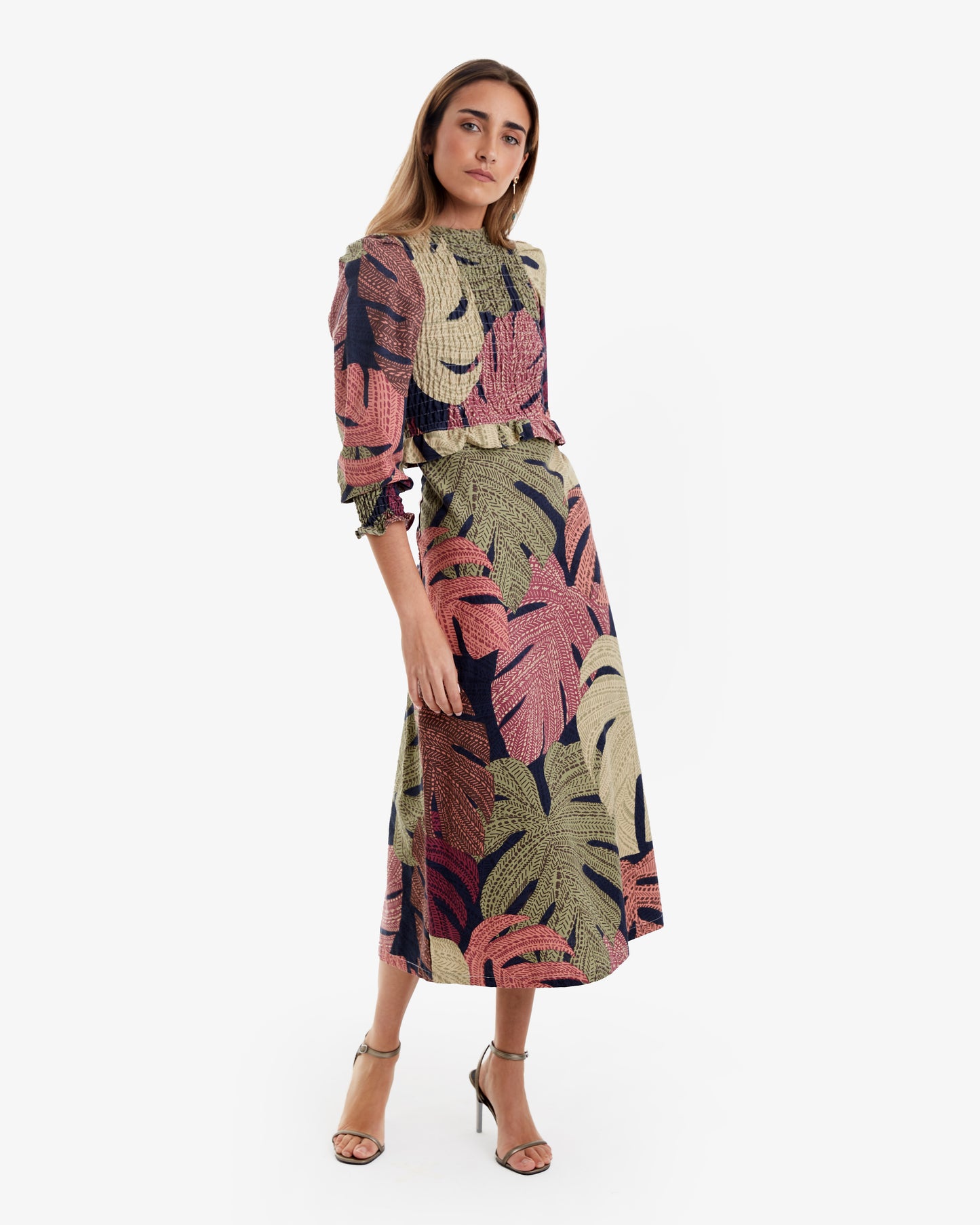 Non Signé - Vestido Midi Rabat