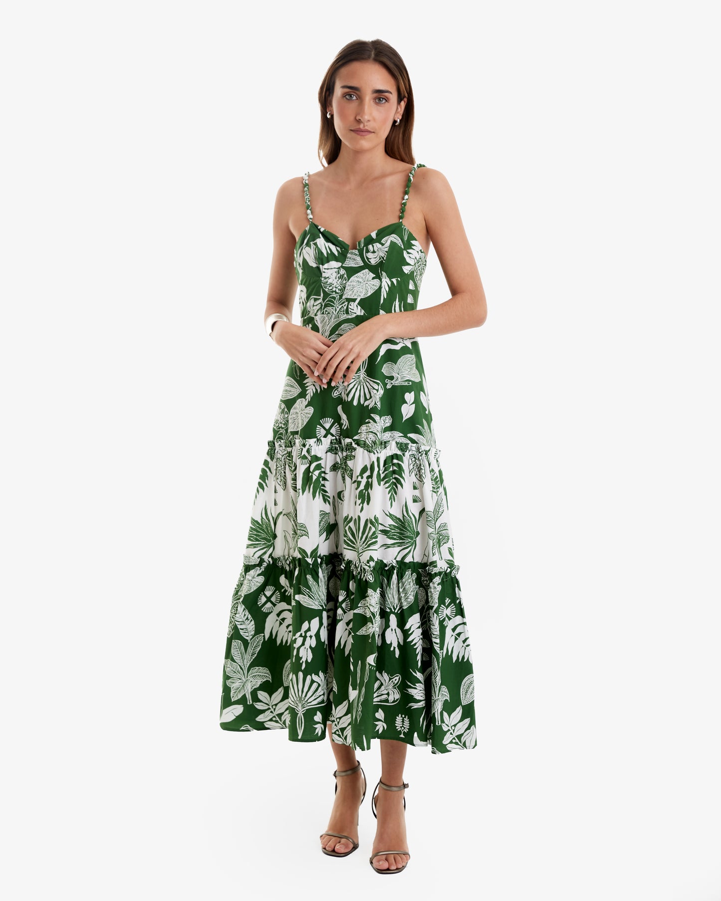 Farm Rio- Vestido Midi Malé