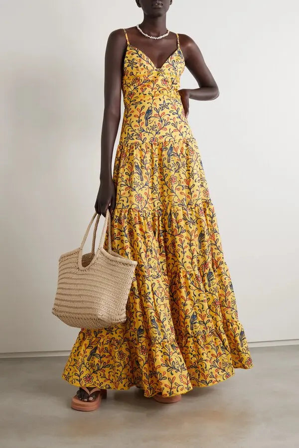 Agua by Agua Bendita - Vestido Maxi Narcissus Pre-loved