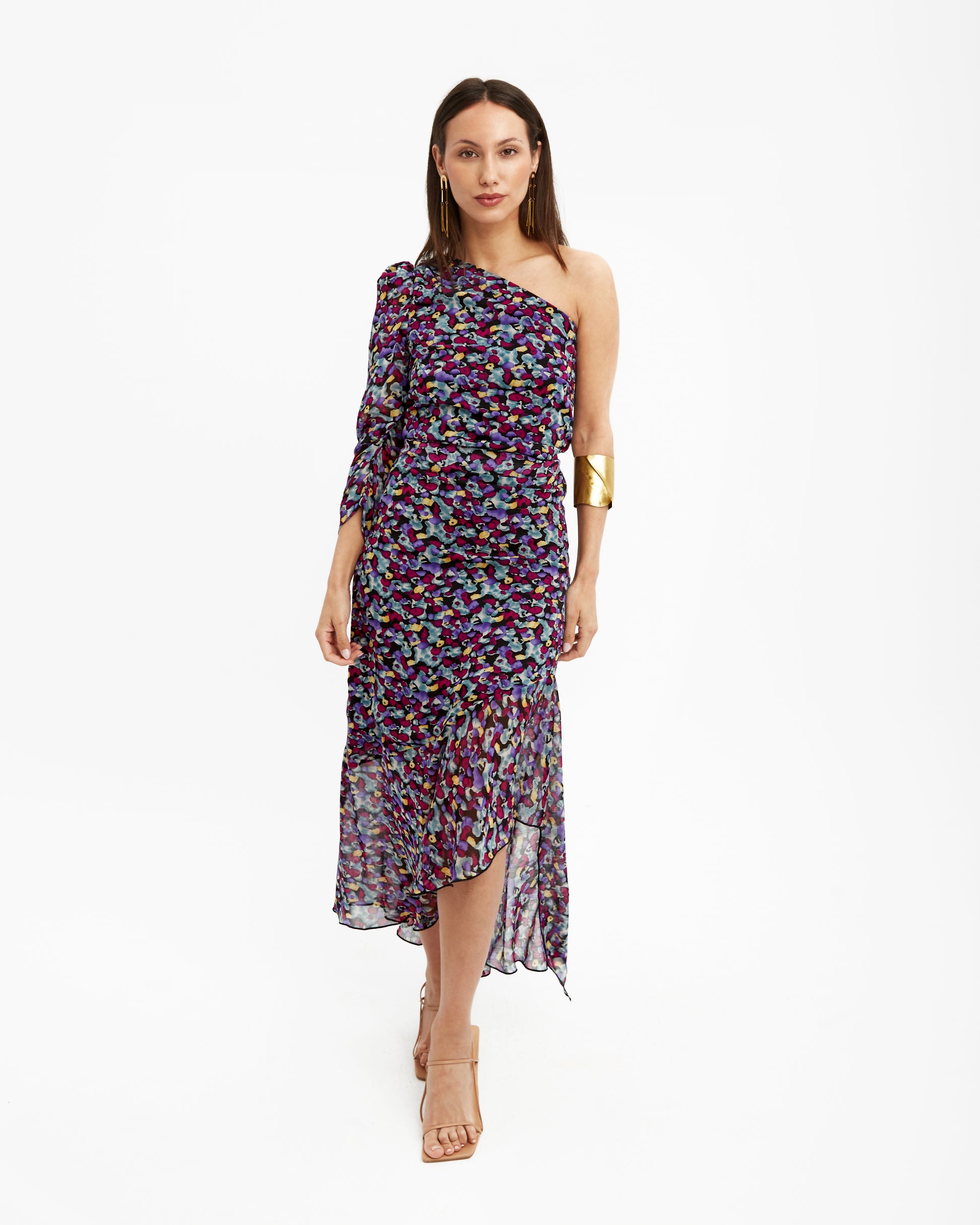 conjunto boda conjunto flores conjunto asimétrico conjunto midi