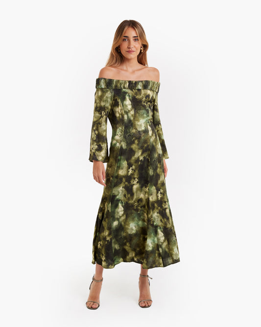 Nice Hand - Vestido Midi Moss