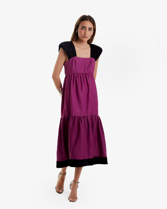 Cherubina- Vestido Midi Charlotte