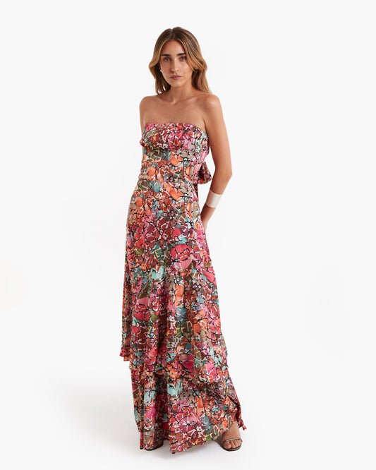 Camila Merino-Vestido Maxi Açai