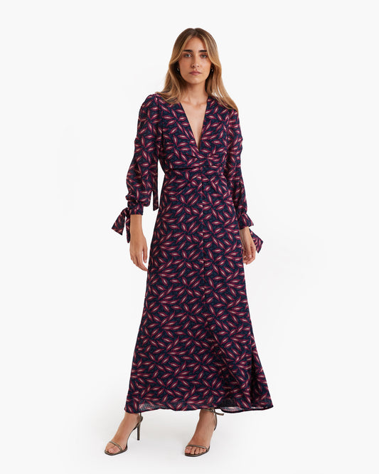 Baymo-Vestido Midi Viet