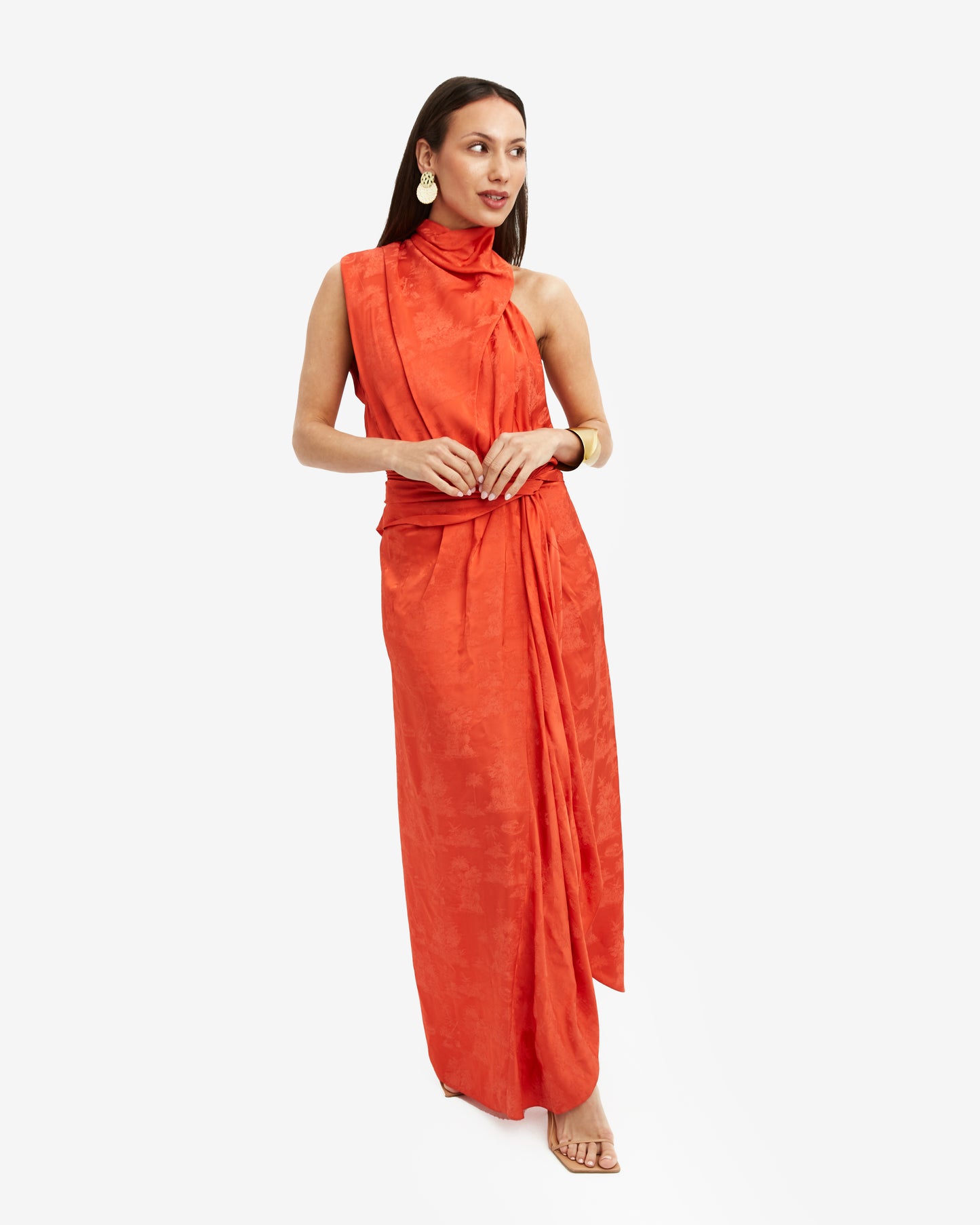 Johanna Ortiz - Vestido Midi Coraliu - Lend the Label 