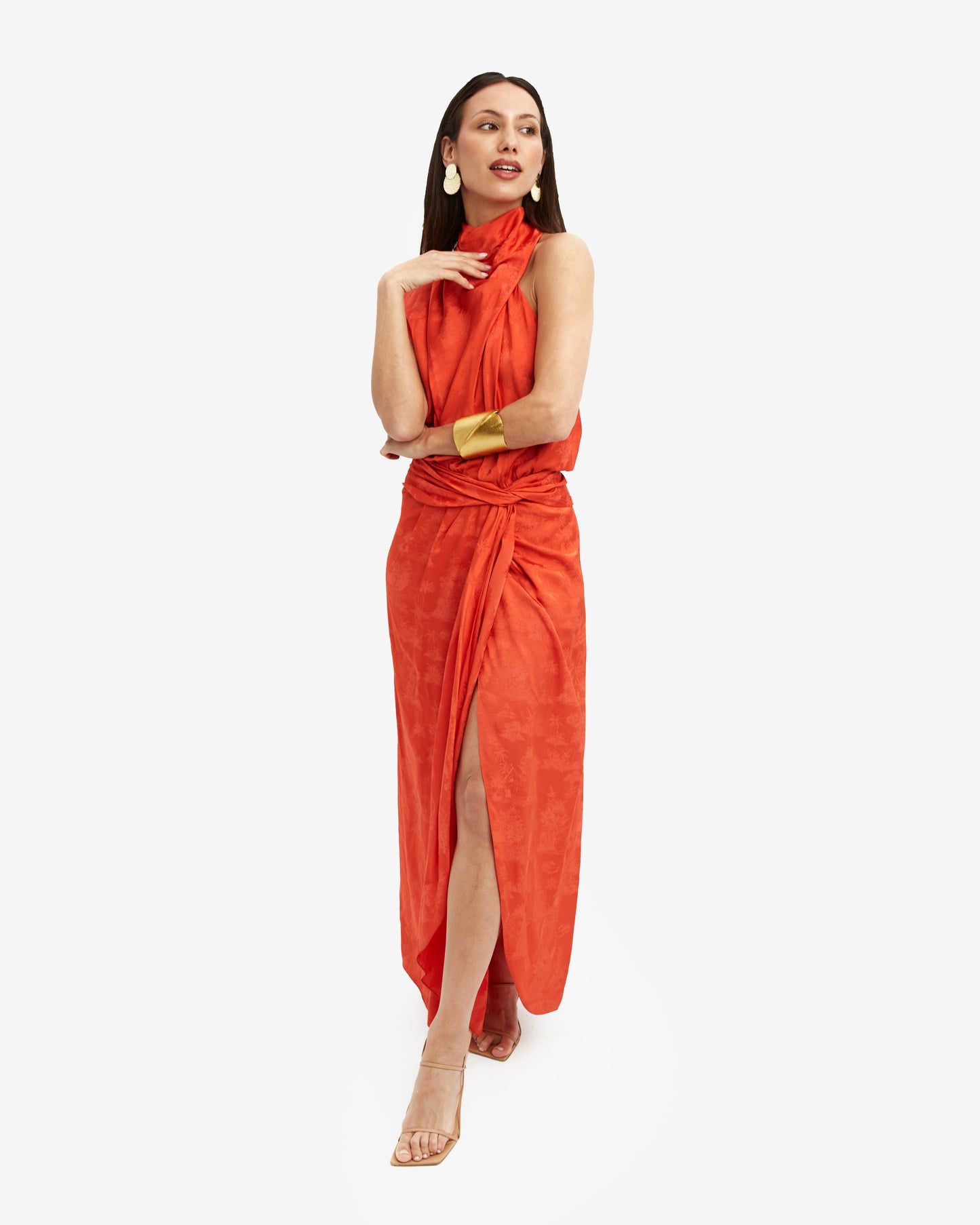 Johanna Ortiz - Vestido Midi Coraliu - Lend the Label 