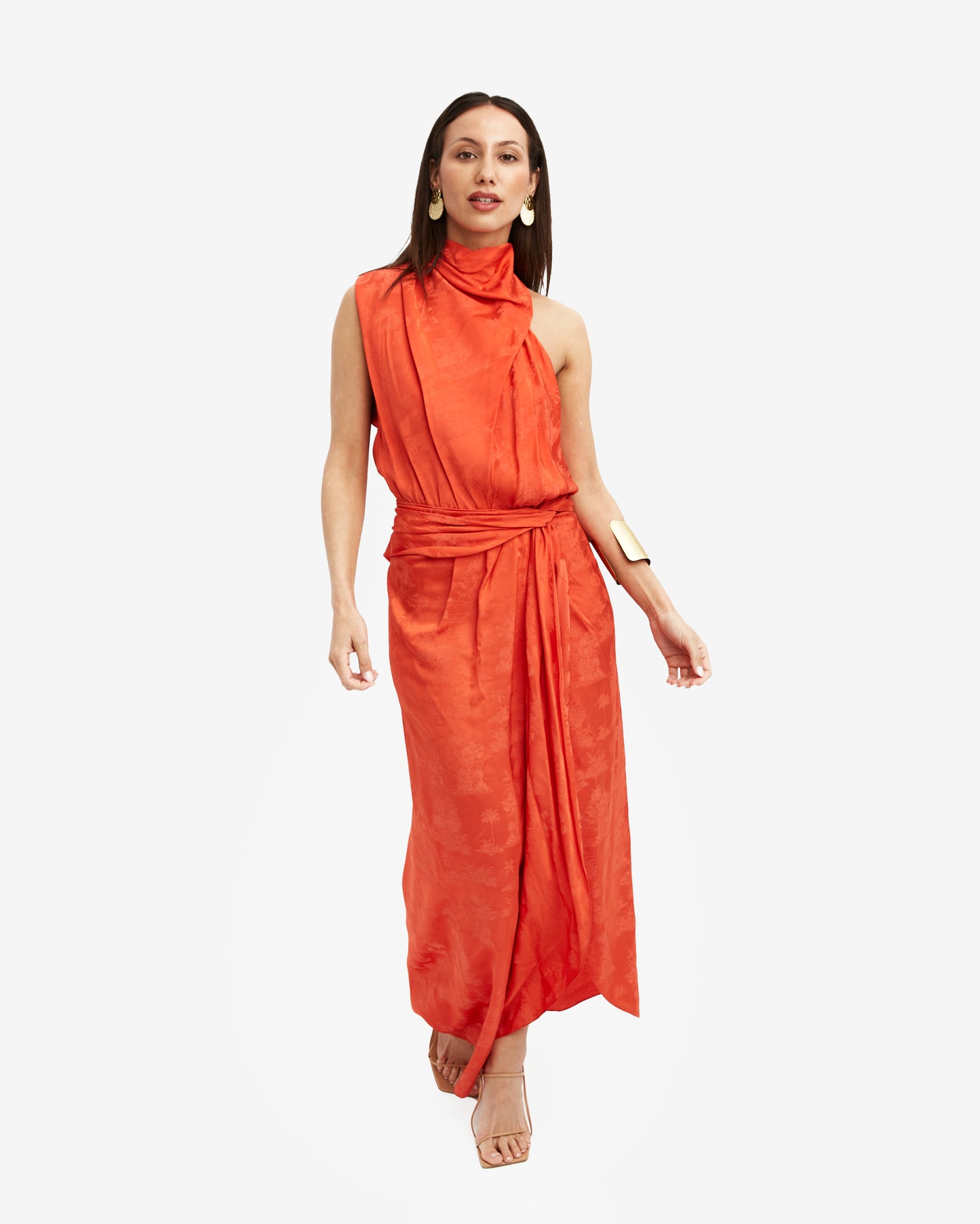 Johanna Ortiz - Vestido Midi Coraliu - Lend the Label 