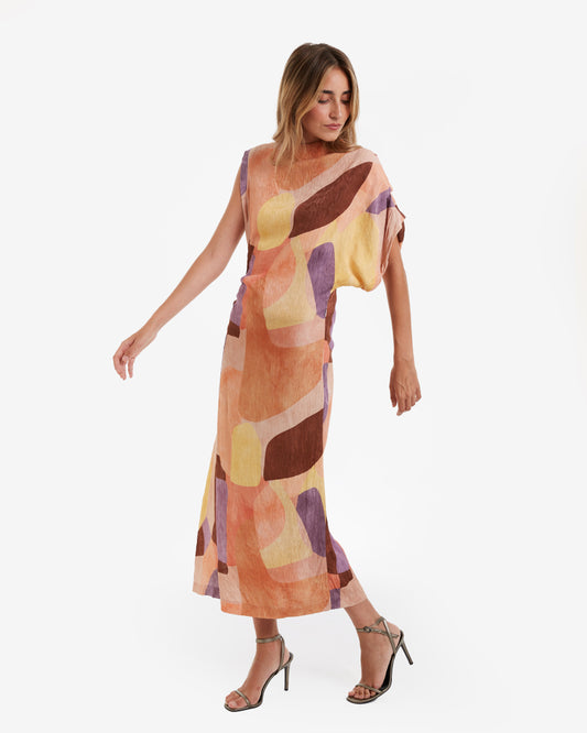 Sophie and Lucie - Vestido midi Cala - Lend the Label 