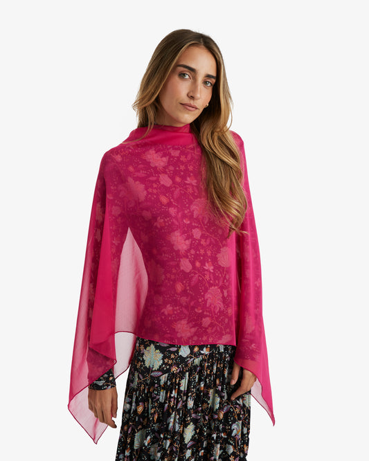Capa Gasa Fucsia pre-loved