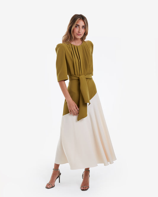 Coosy-Vestido Midi Oil