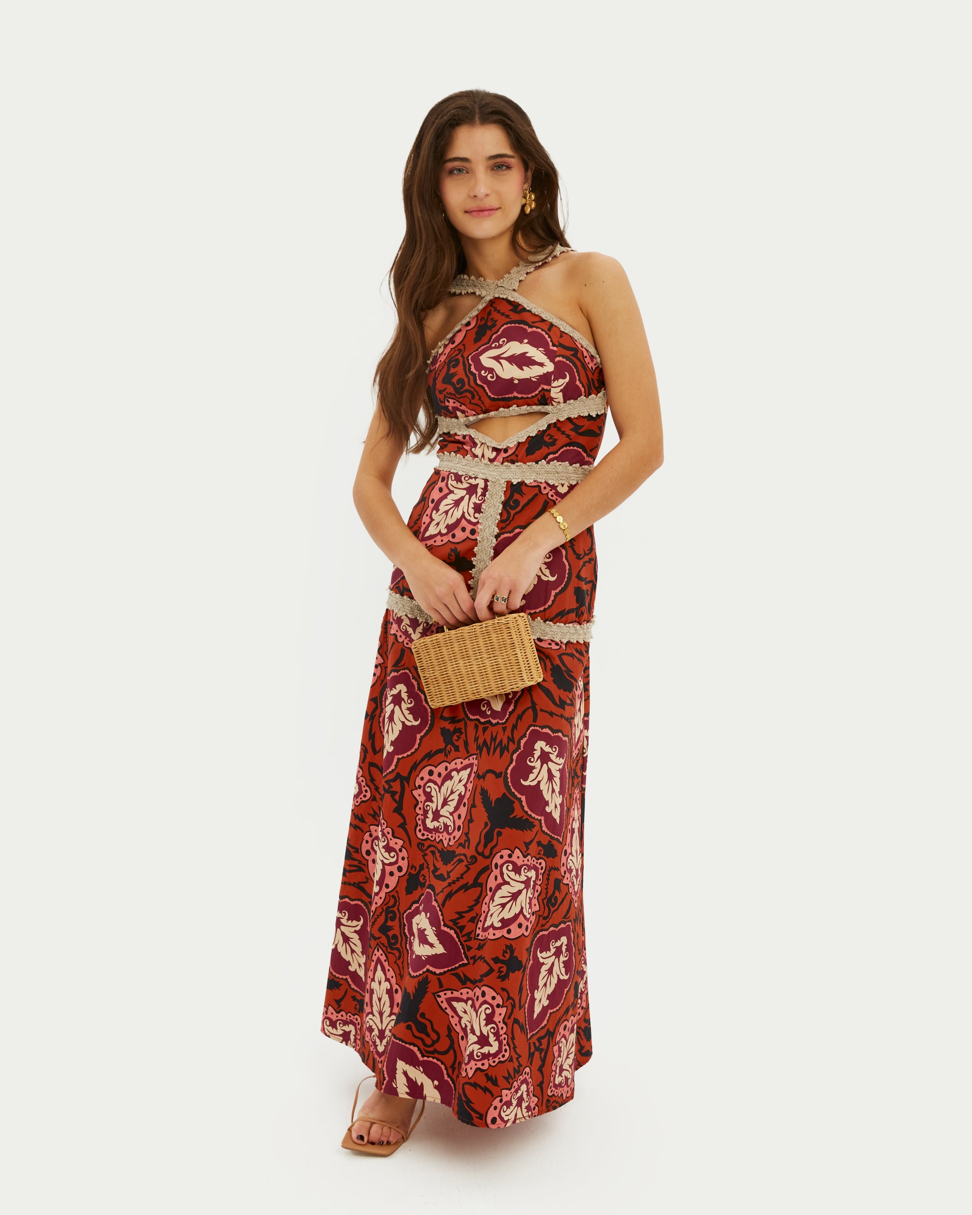 vestido midi, vestido de boda, vestido invitada, vestido estampado, invitadísima