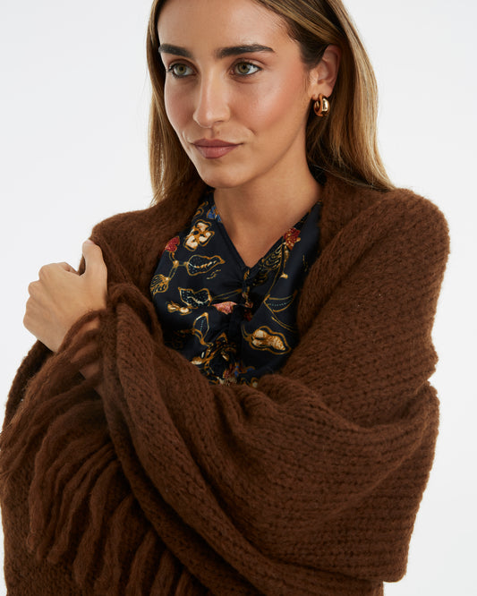 Alpacay-Capa Alpaca Marrón