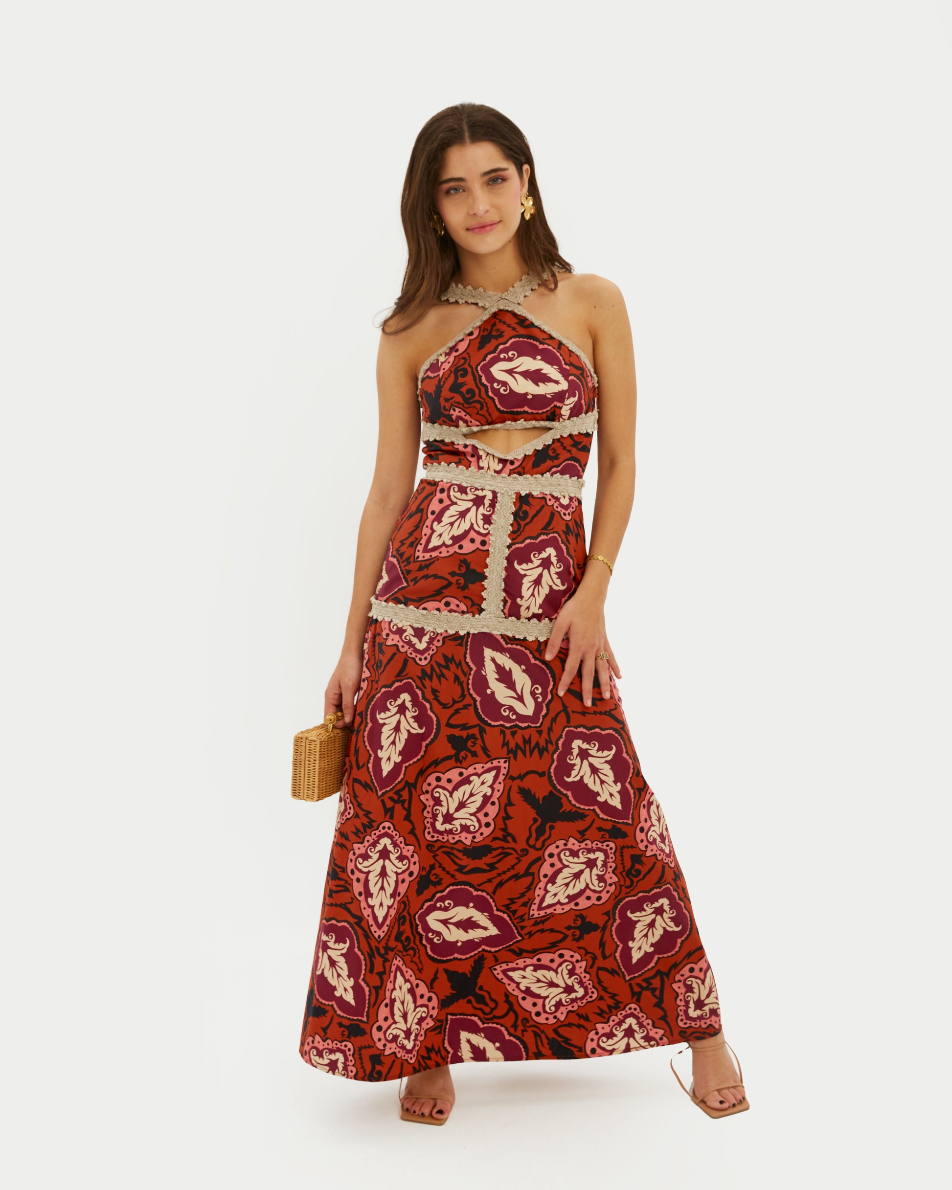 vestido midi, vestido de boda, vestido invitada, vestido estampado, invitadísima