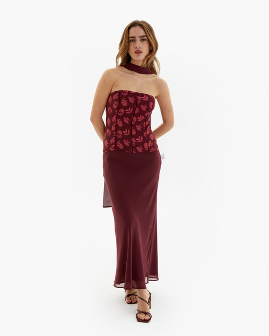 Lady Pipa- Vestido Midi Traviata