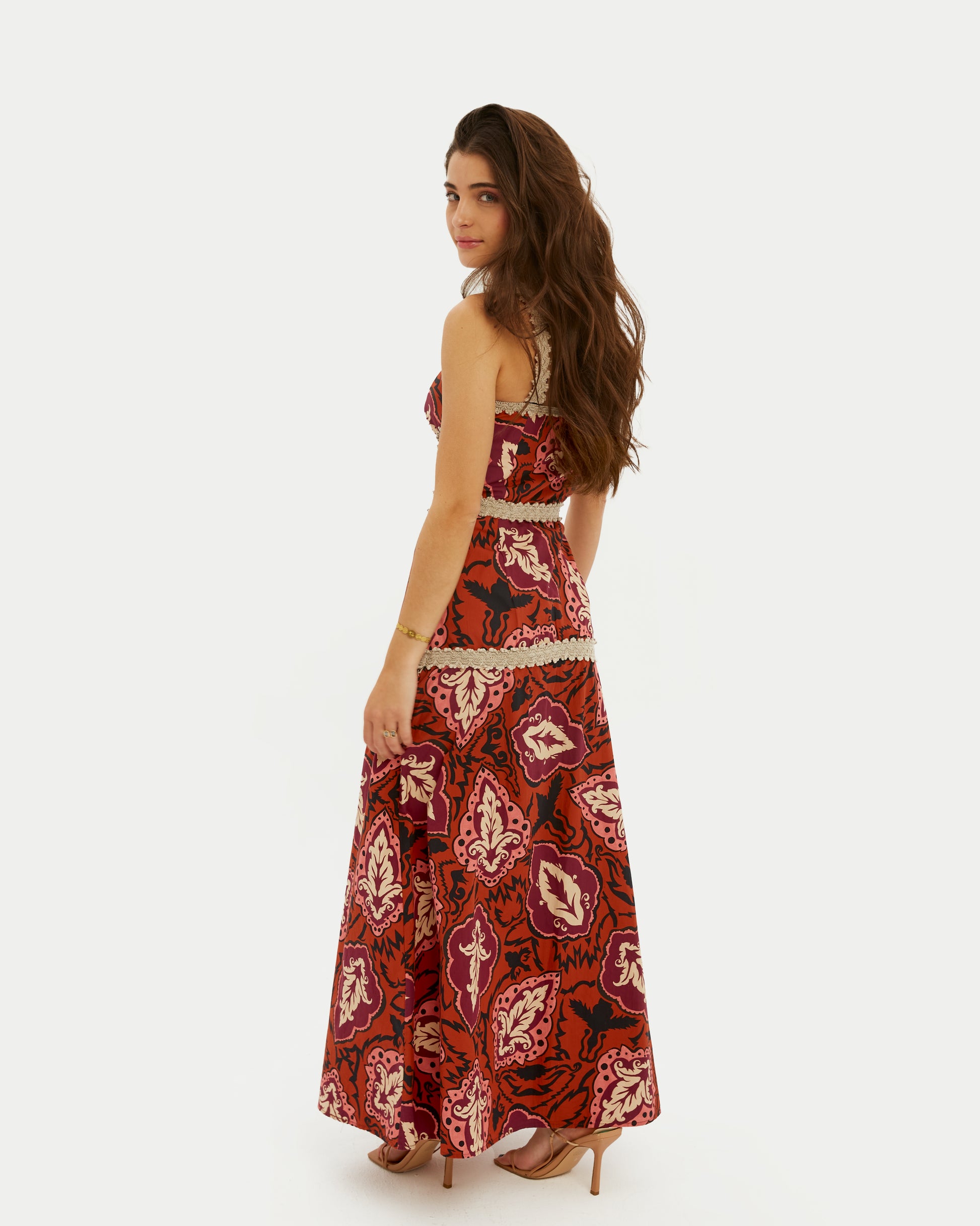 vestido midi, vestido de boda, vestido invitada, vestido estampado, invitadísima
