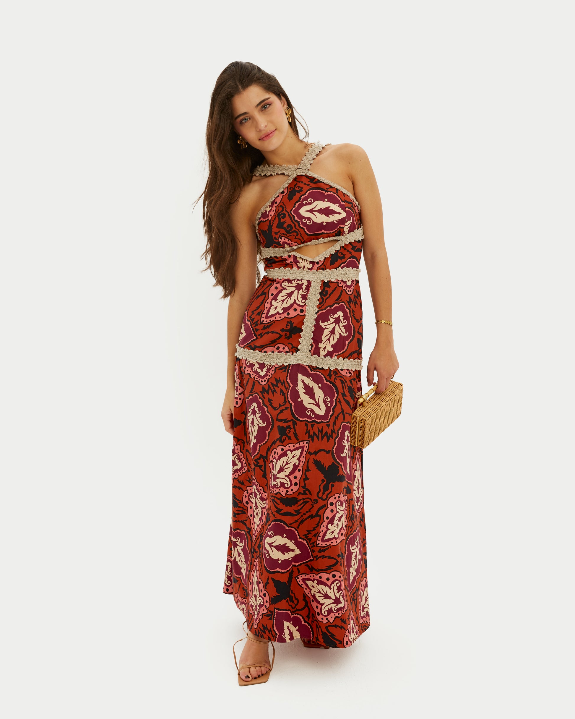 vestido midi, vestido de boda, vestido invitada, vestido estampado, invitadísima