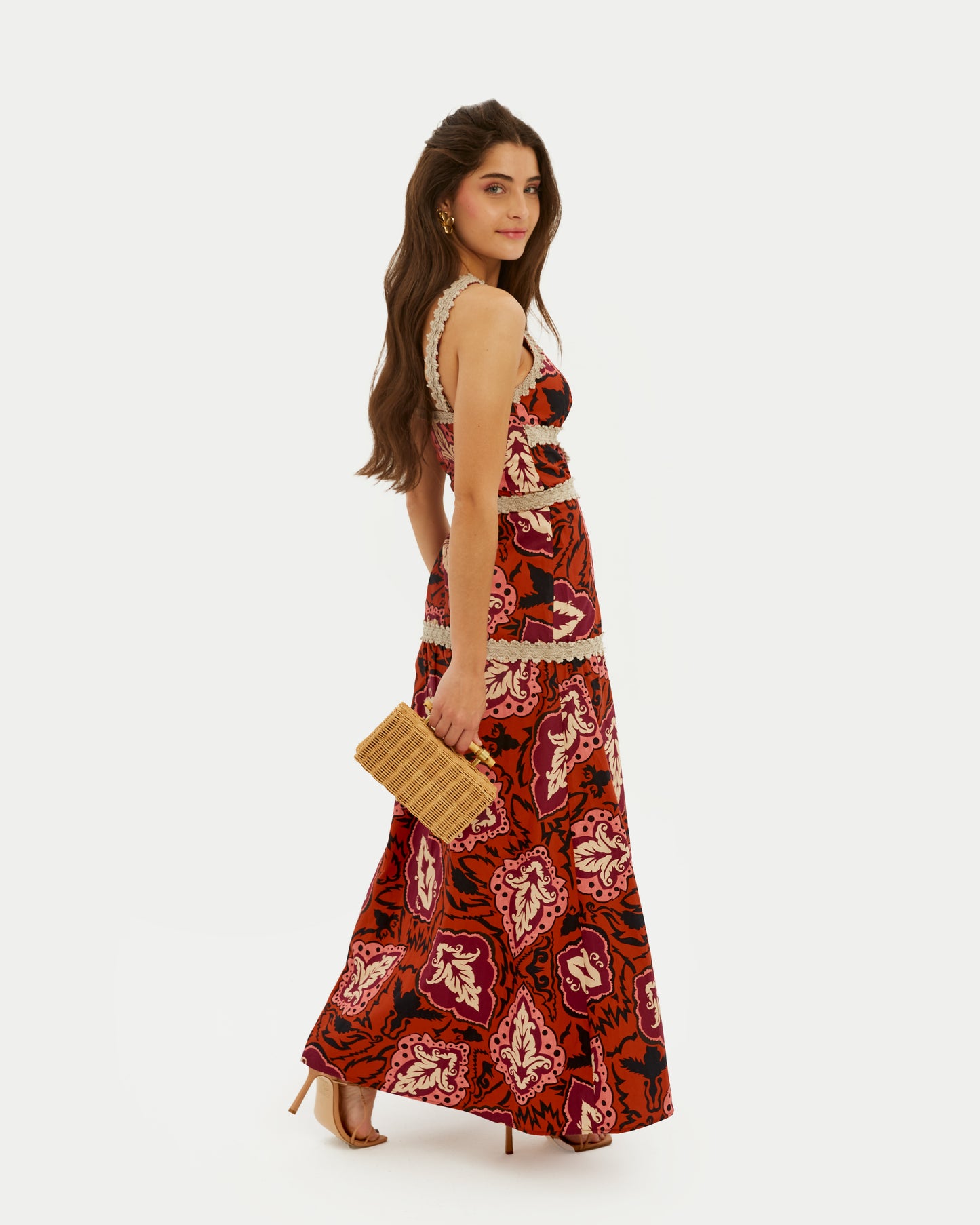 vestido midi, vestido de boda, vestido invitada, vestido estampado, invitadísima
