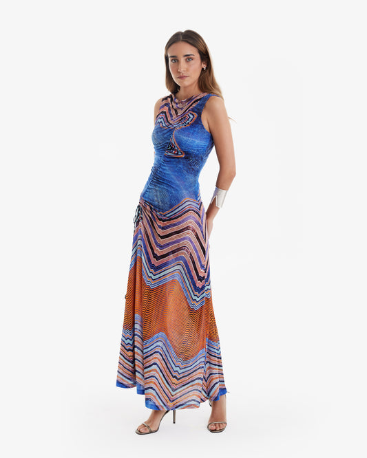 Ulla Johnson- Vestido Maxi Lava
