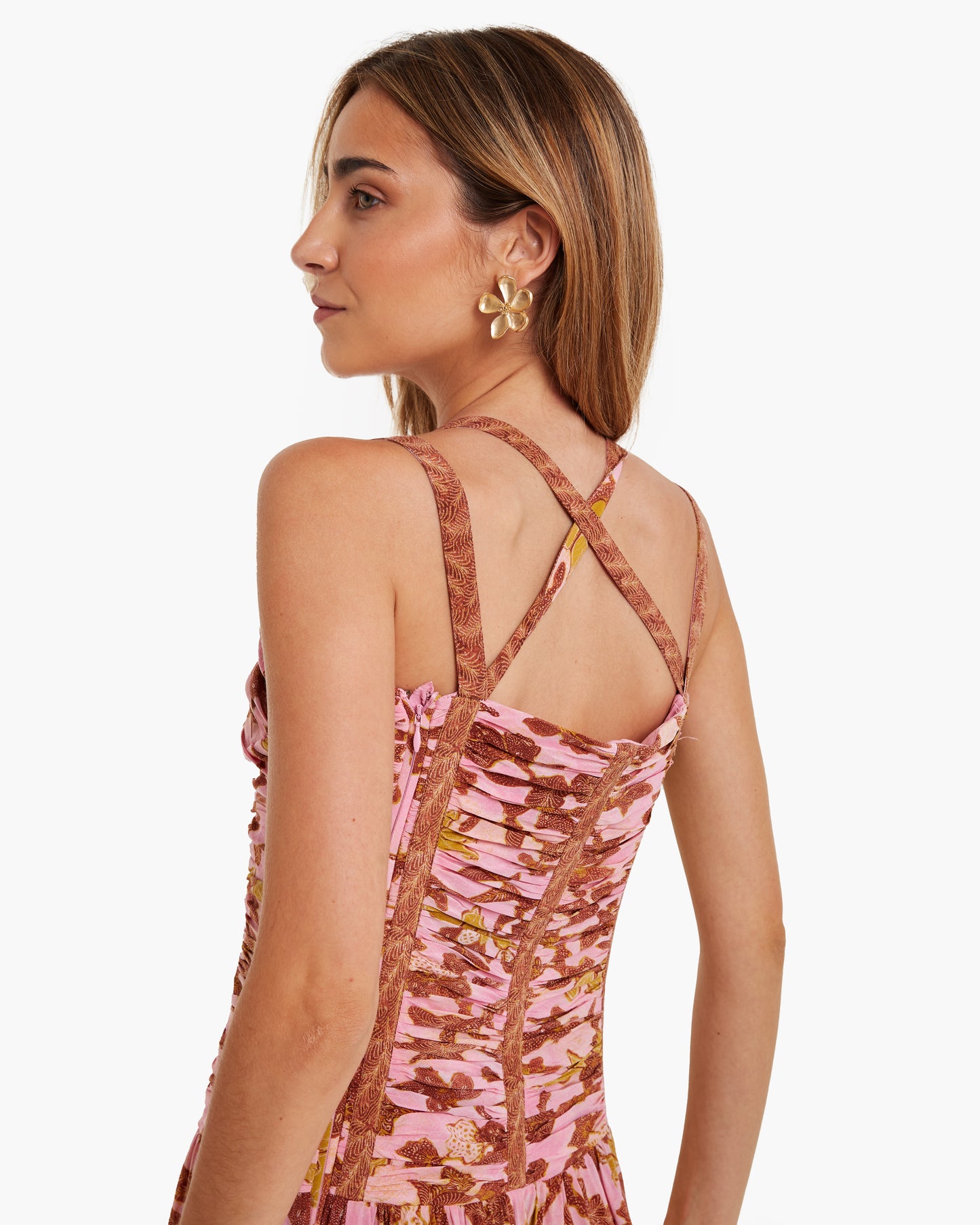 Ulla Johnson - Vestido Midi Gummy - Lend the Label 