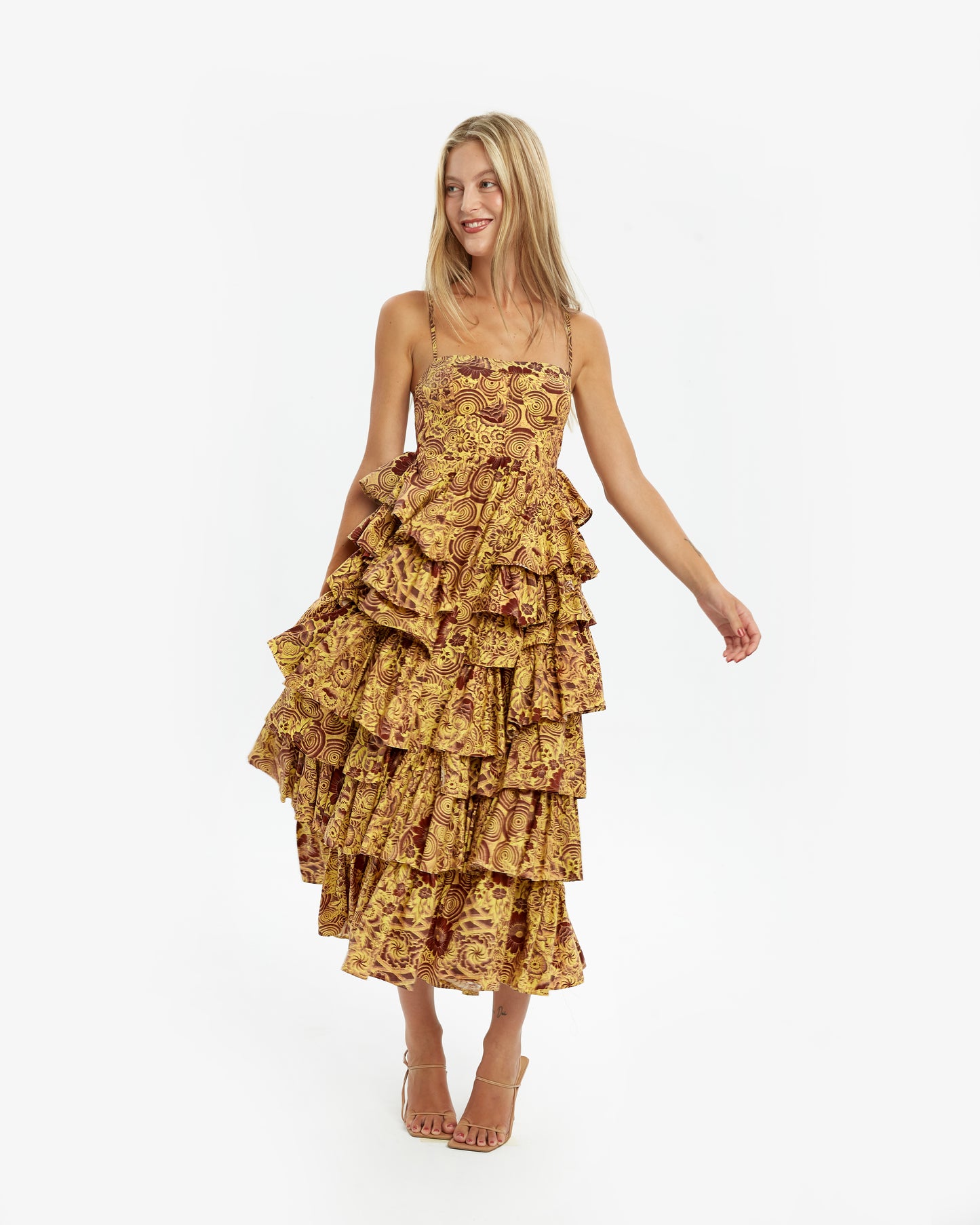 Ulla Johnson-Vestido Midi Henz
